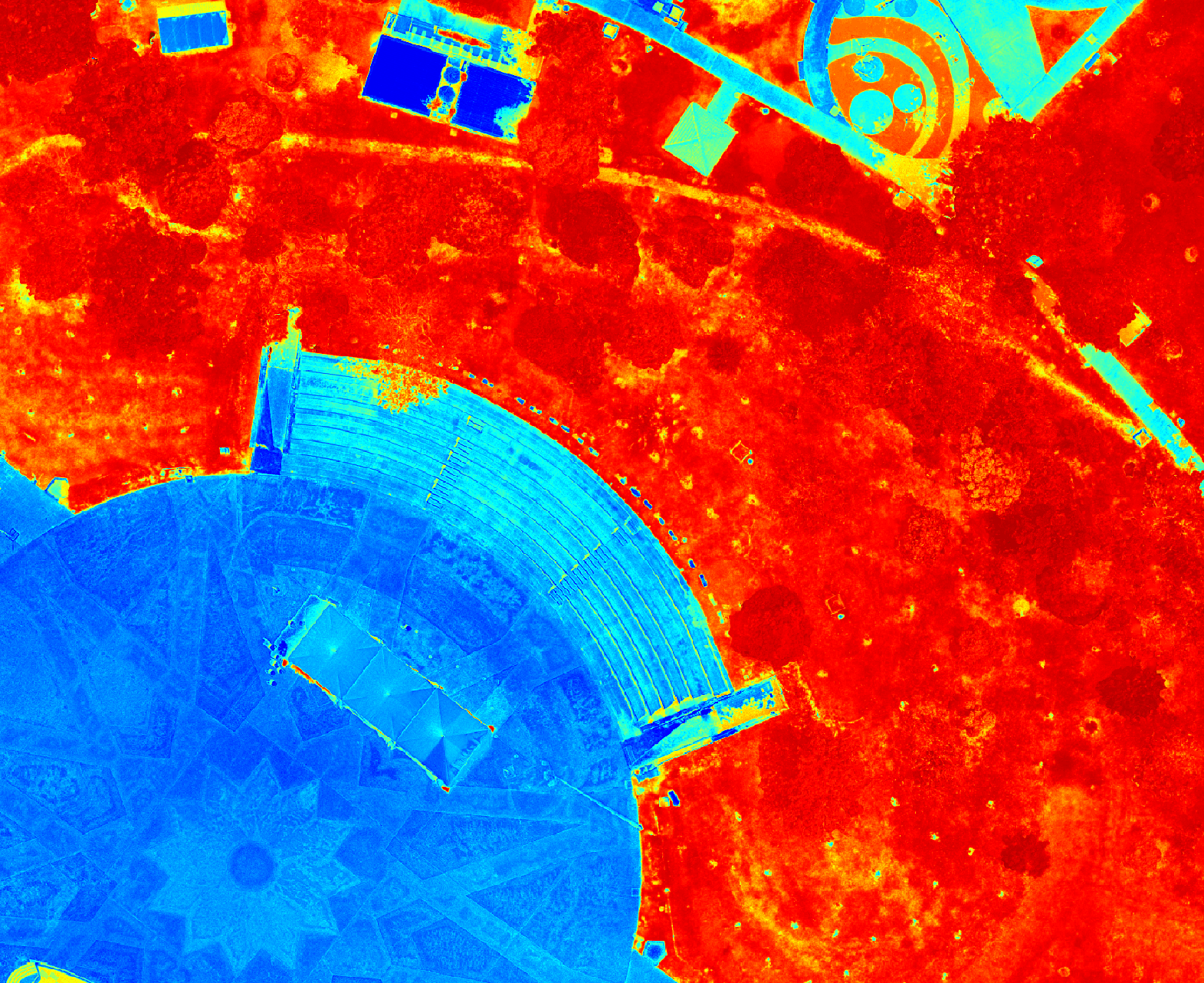 BSAS NDVI heatmap analysis